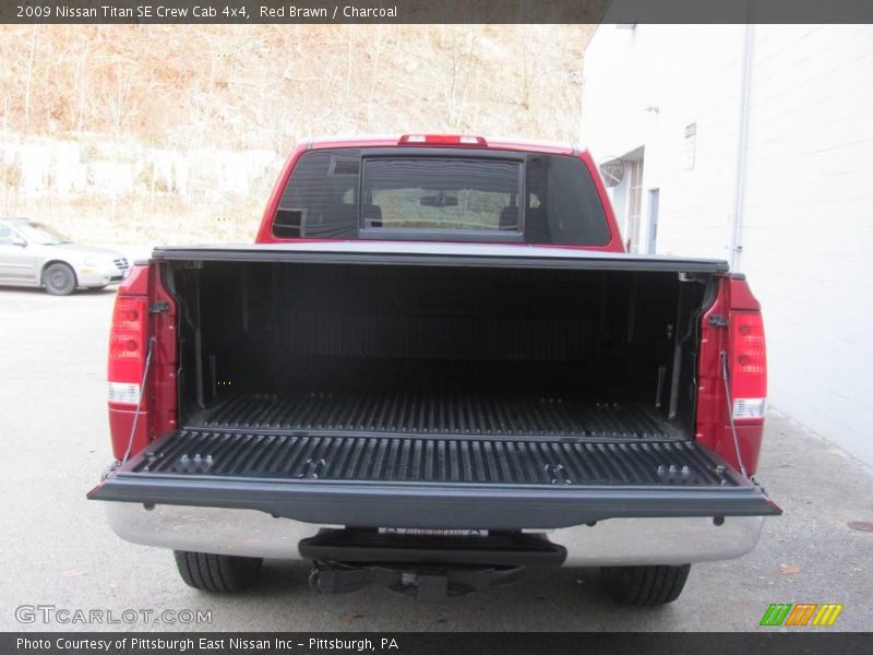 Red Brawn / Charcoal 2009 Nissan Titan SE Crew Cab 4x4