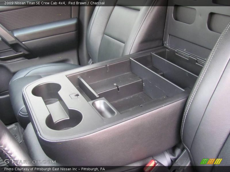 Red Brawn / Charcoal 2009 Nissan Titan SE Crew Cab 4x4