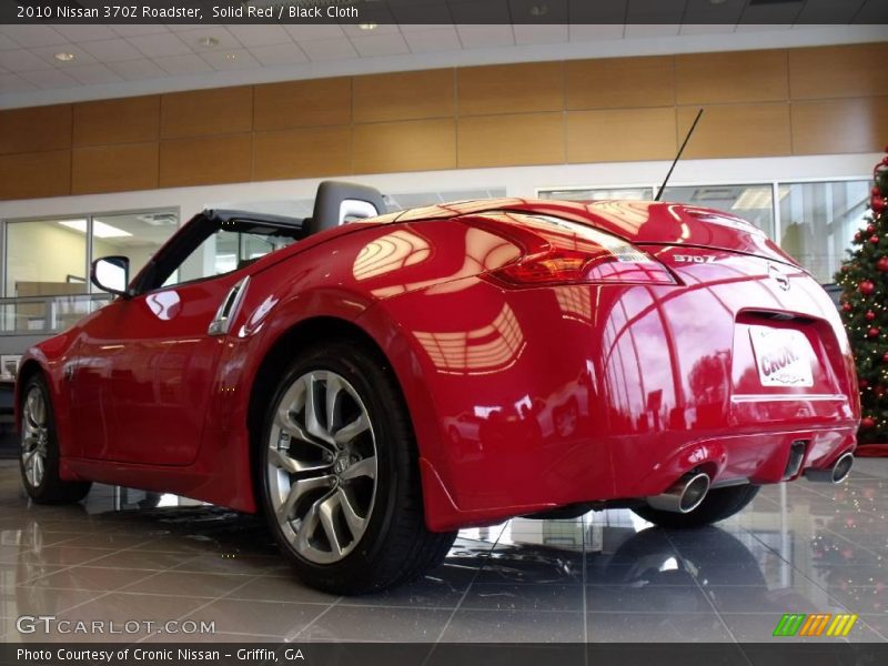 Solid Red / Black Cloth 2010 Nissan 370Z Roadster