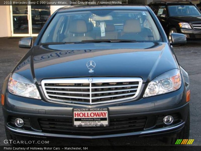Steel Grey Metallic / Almond/Mocha 2010 Mercedes-Benz C 300 Luxury 4Matic