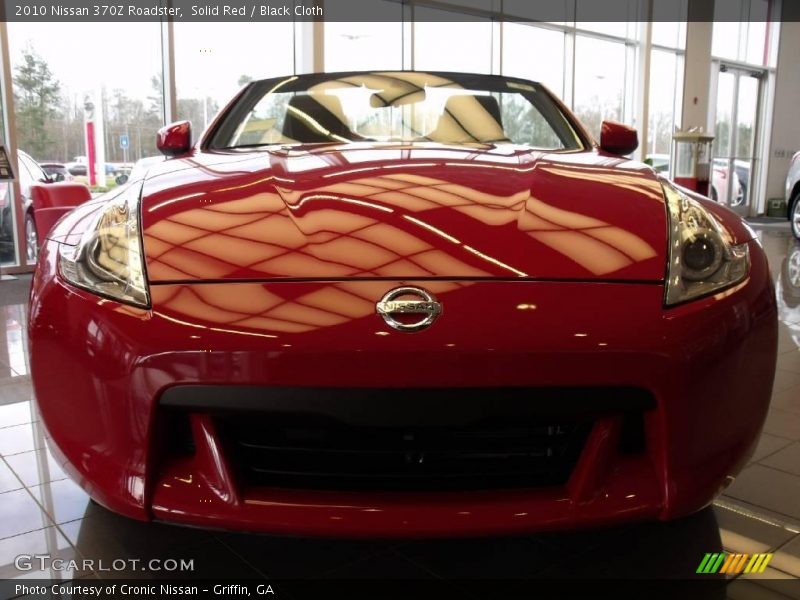 Solid Red / Black Cloth 2010 Nissan 370Z Roadster