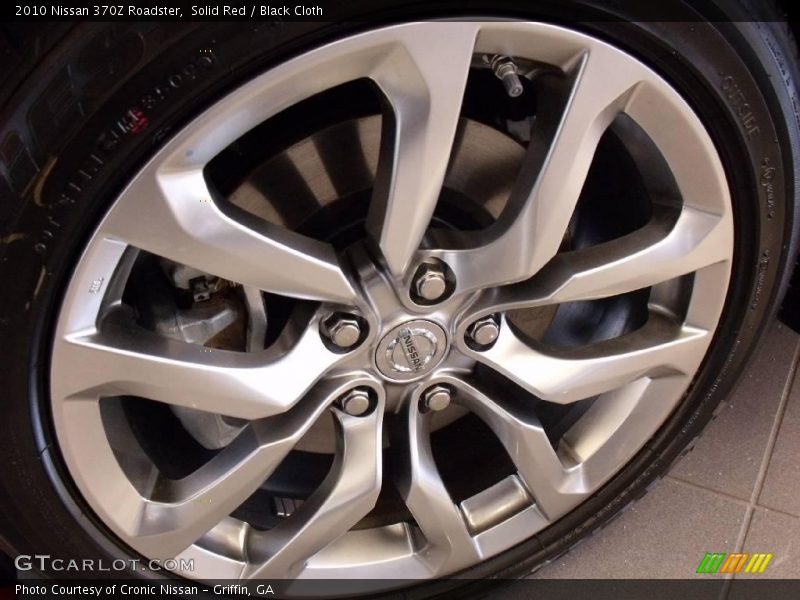 Solid Red / Black Cloth 2010 Nissan 370Z Roadster