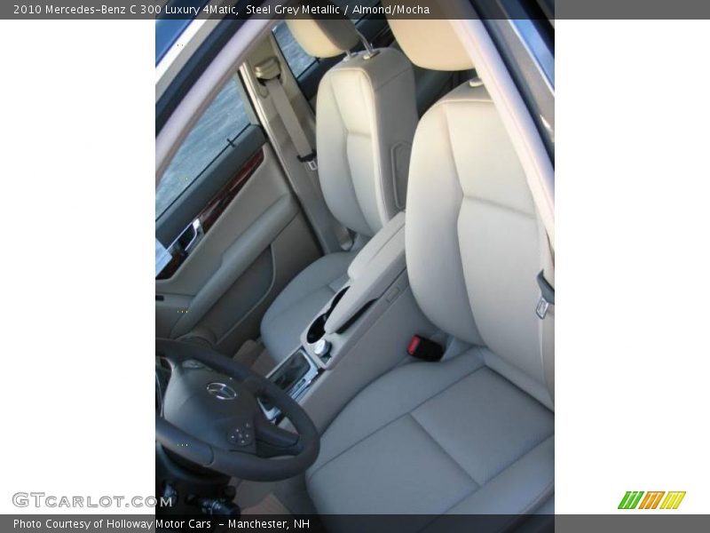 Steel Grey Metallic / Almond/Mocha 2010 Mercedes-Benz C 300 Luxury 4Matic