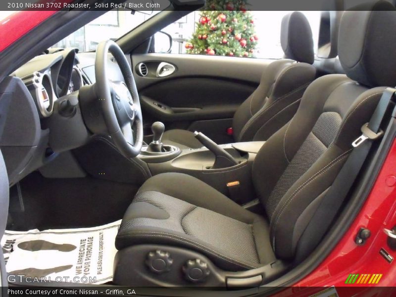 Solid Red / Black Cloth 2010 Nissan 370Z Roadster