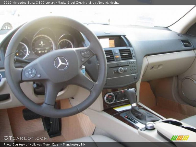 Steel Grey Metallic / Almond/Mocha 2010 Mercedes-Benz C 300 Luxury 4Matic