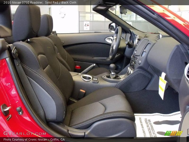 Solid Red / Black Cloth 2010 Nissan 370Z Roadster