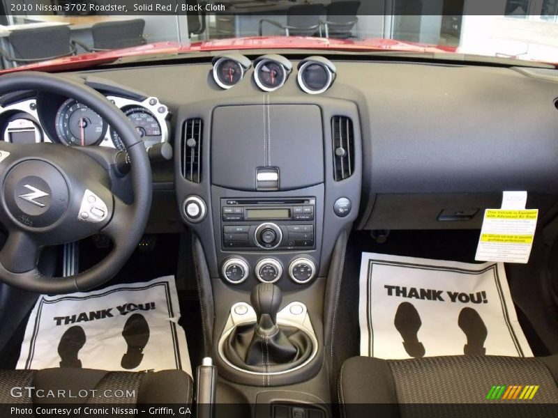 Solid Red / Black Cloth 2010 Nissan 370Z Roadster