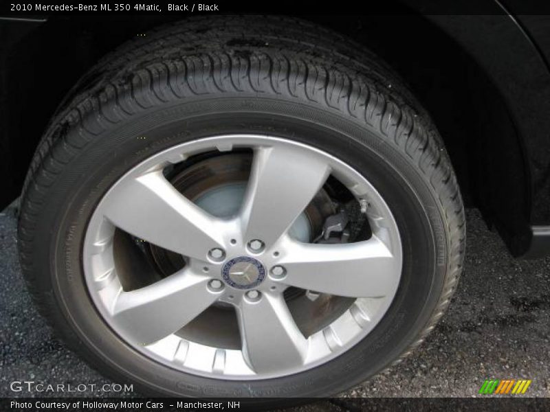 Black / Black 2010 Mercedes-Benz ML 350 4Matic