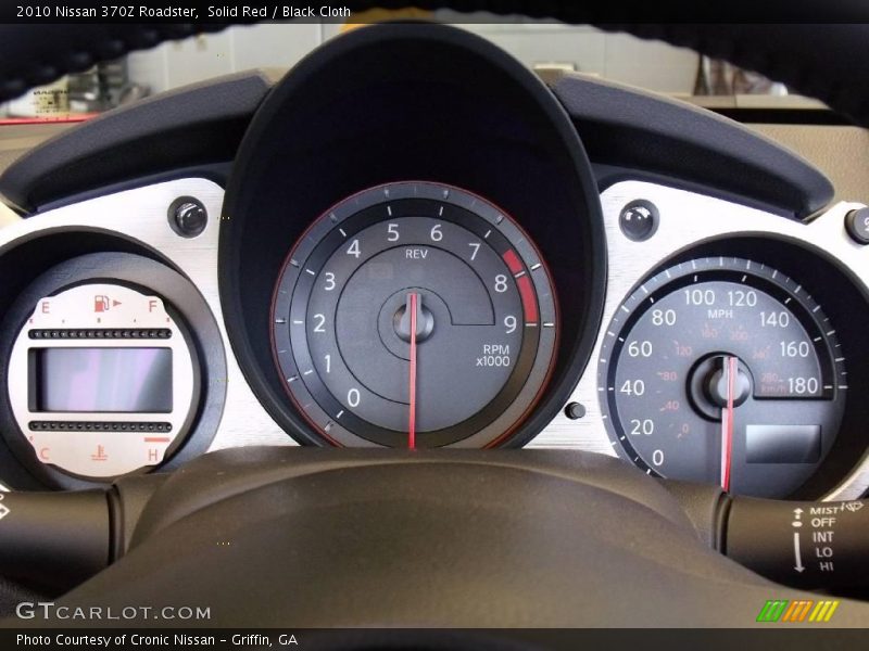Solid Red / Black Cloth 2010 Nissan 370Z Roadster