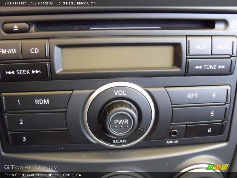 Solid Red / Black Cloth 2010 Nissan 370Z Roadster