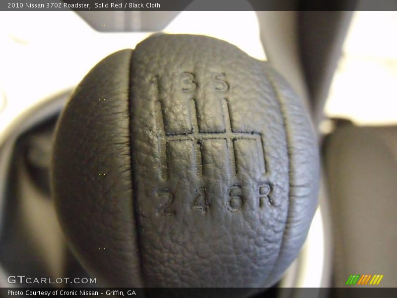 Solid Red / Black Cloth 2010 Nissan 370Z Roadster