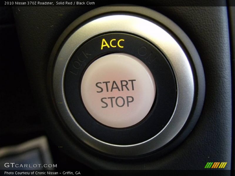 Solid Red / Black Cloth 2010 Nissan 370Z Roadster
