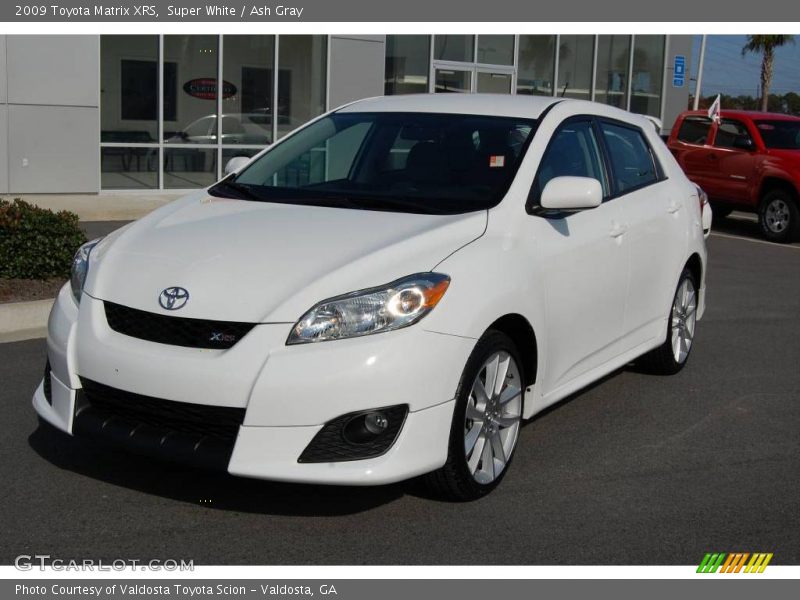 Super White / Ash Gray 2009 Toyota Matrix XRS