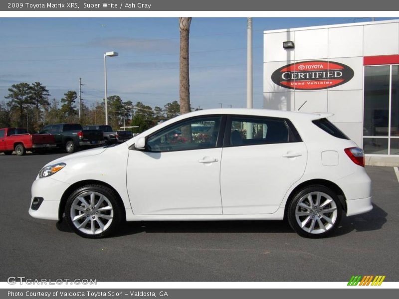 Super White / Ash Gray 2009 Toyota Matrix XRS