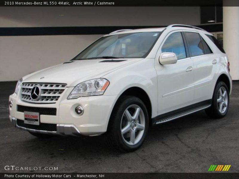 Arctic White / Cashmere 2010 Mercedes-Benz ML 550 4Matic