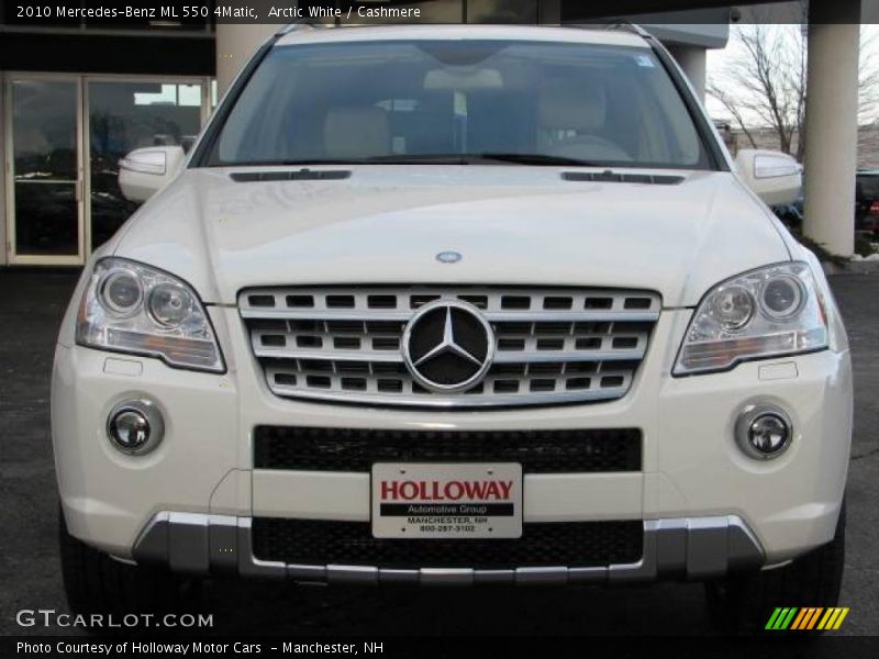 Arctic White / Cashmere 2010 Mercedes-Benz ML 550 4Matic