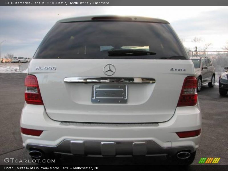 Arctic White / Cashmere 2010 Mercedes-Benz ML 550 4Matic