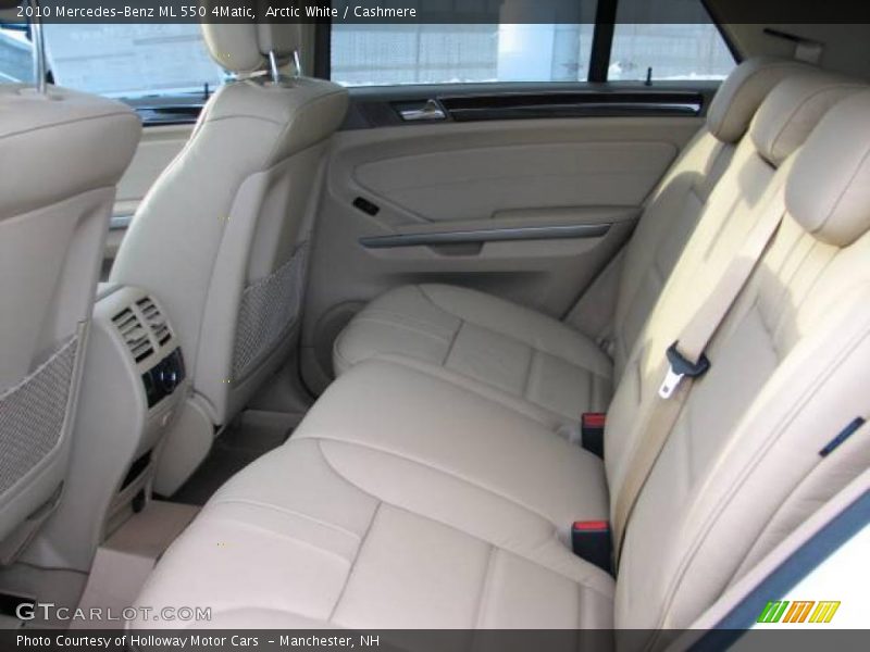 Arctic White / Cashmere 2010 Mercedes-Benz ML 550 4Matic