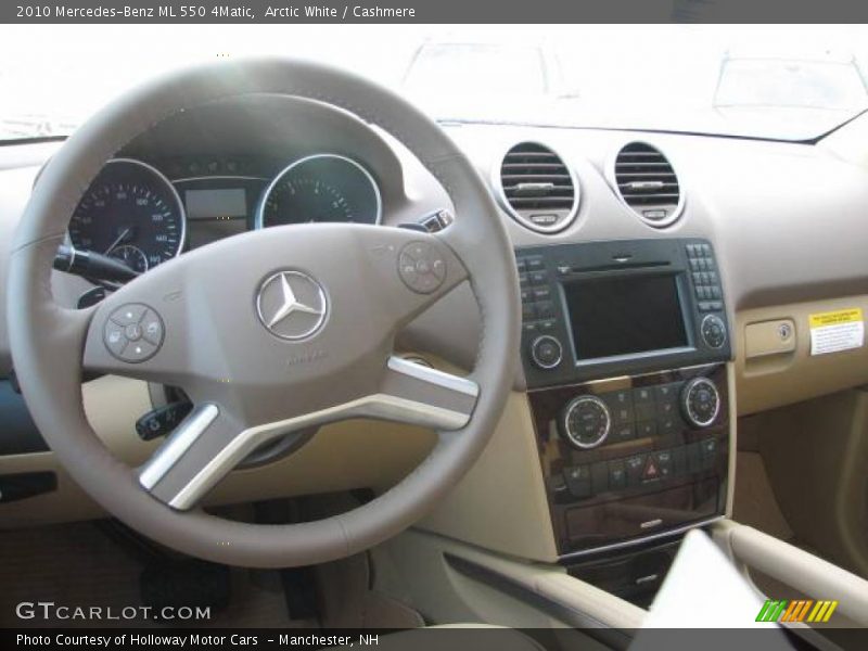Arctic White / Cashmere 2010 Mercedes-Benz ML 550 4Matic
