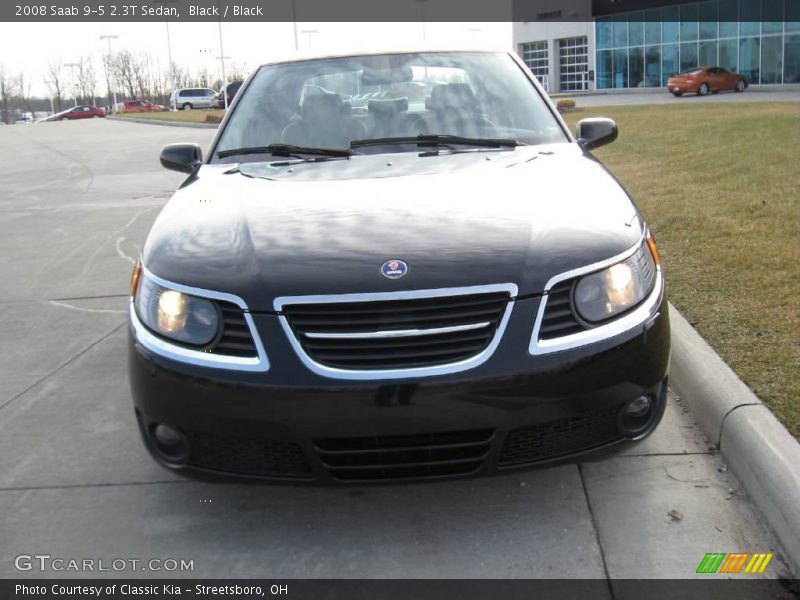 Black / Black 2008 Saab 9-5 2.3T Sedan