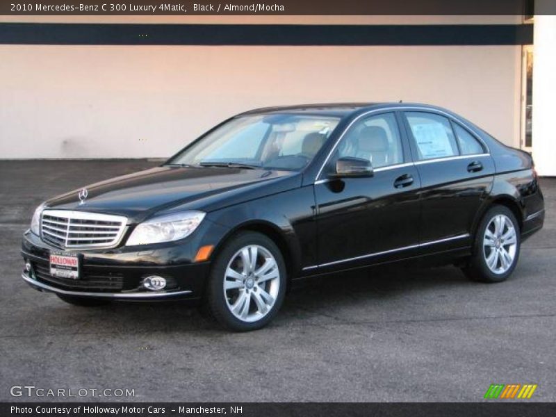 Black / Almond/Mocha 2010 Mercedes-Benz C 300 Luxury 4Matic