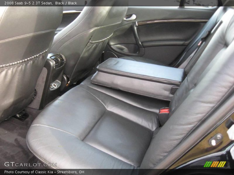 Black / Black 2008 Saab 9-5 2.3T Sedan