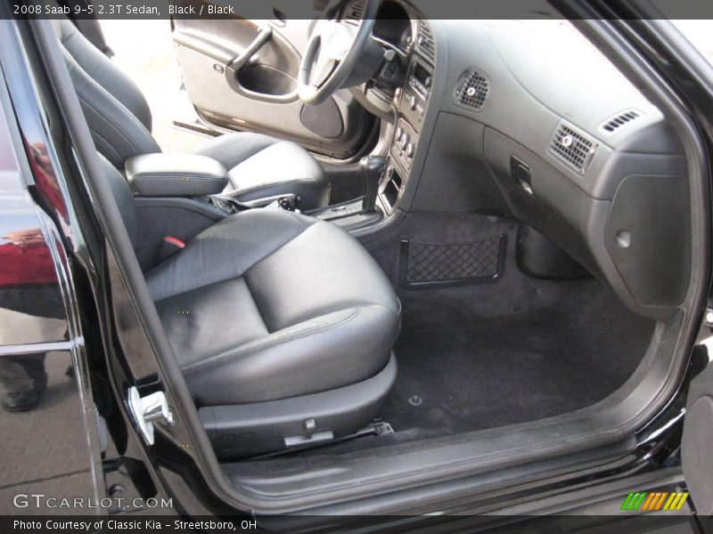 Black / Black 2008 Saab 9-5 2.3T Sedan