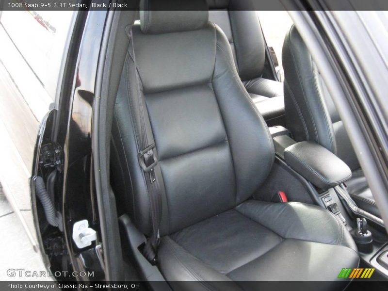 Black / Black 2008 Saab 9-5 2.3T Sedan