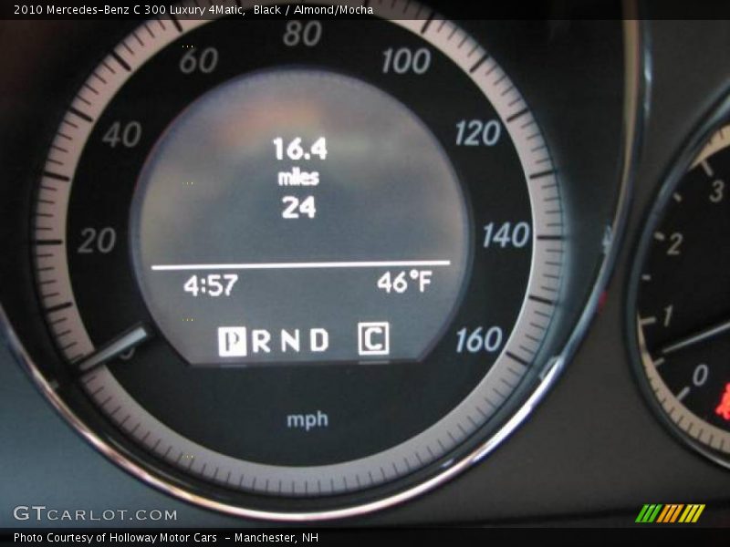 Black / Almond/Mocha 2010 Mercedes-Benz C 300 Luxury 4Matic
