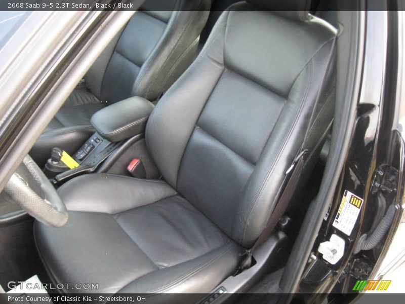 Black / Black 2008 Saab 9-5 2.3T Sedan