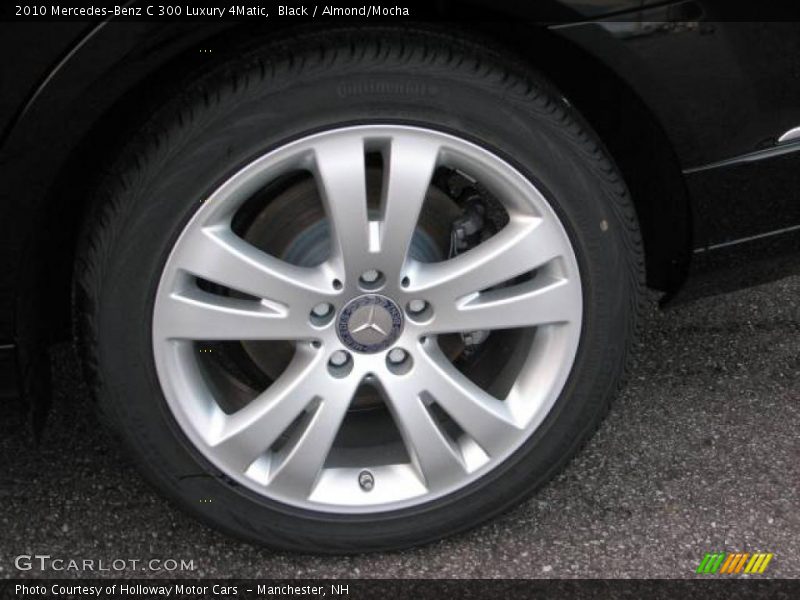 Black / Almond/Mocha 2010 Mercedes-Benz C 300 Luxury 4Matic
