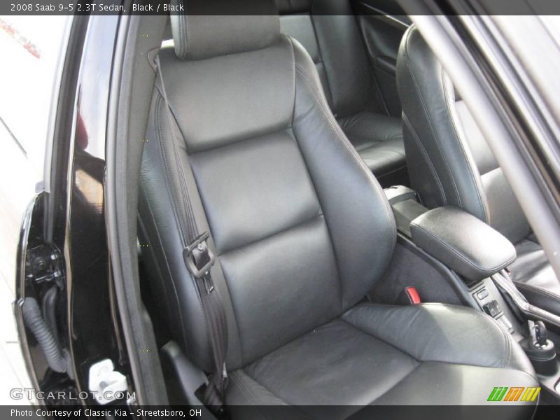 Black / Black 2008 Saab 9-5 2.3T Sedan
