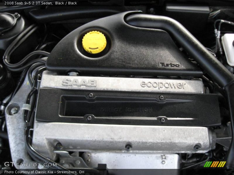 Black / Black 2008 Saab 9-5 2.3T Sedan