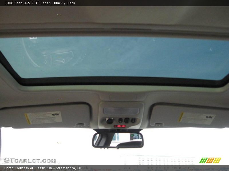 Black / Black 2008 Saab 9-5 2.3T Sedan