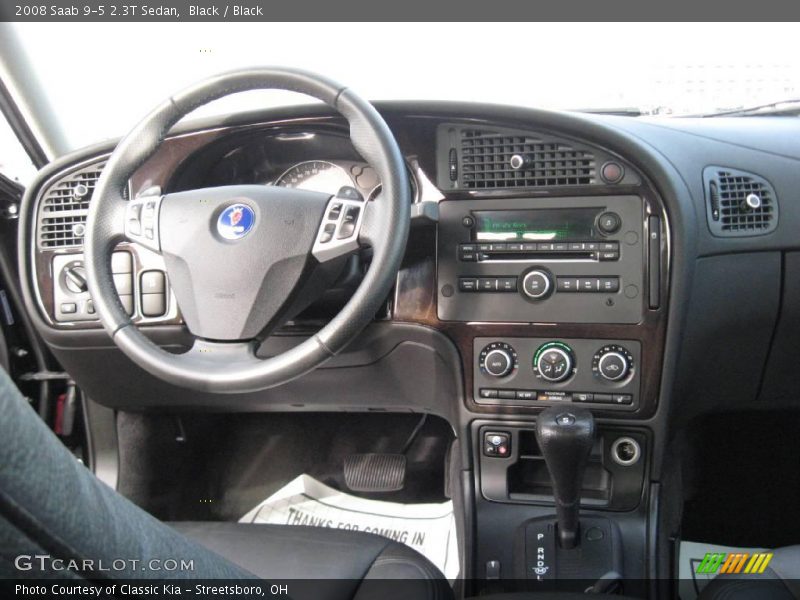 Black / Black 2008 Saab 9-5 2.3T Sedan