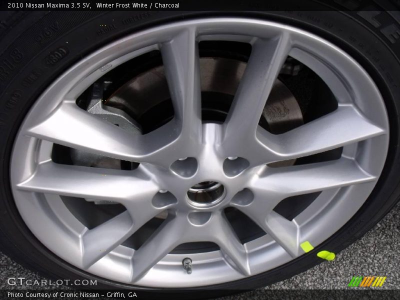Winter Frost White / Charcoal 2010 Nissan Maxima 3.5 SV