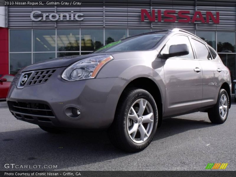 Gotham Gray / Gray 2010 Nissan Rogue SL