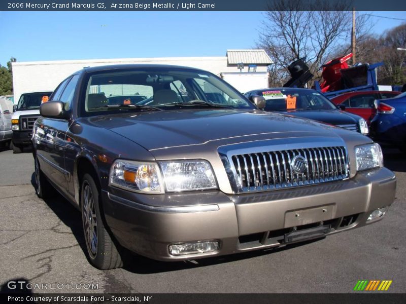 Arizona Beige Metallic / Light Camel 2006 Mercury Grand Marquis GS