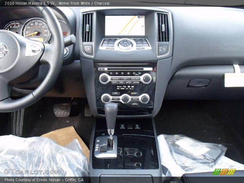 Winter Frost White / Charcoal 2010 Nissan Maxima 3.5 SV