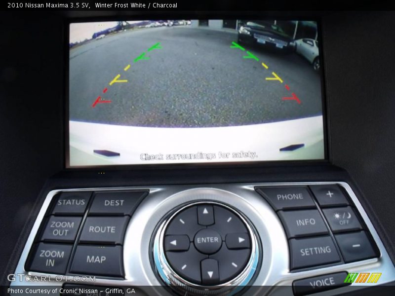 Winter Frost White / Charcoal 2010 Nissan Maxima 3.5 SV