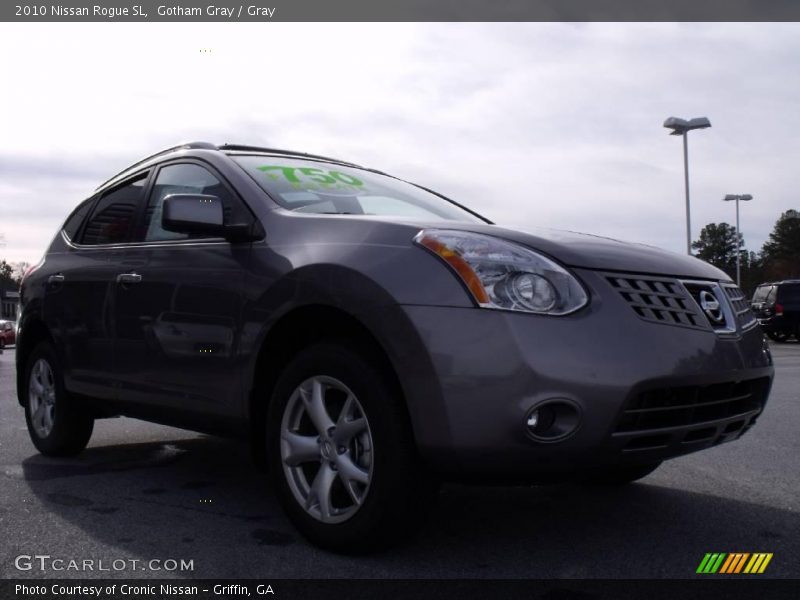 Gotham Gray / Gray 2010 Nissan Rogue SL