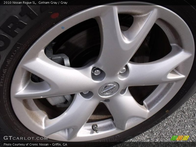 Gotham Gray / Gray 2010 Nissan Rogue SL