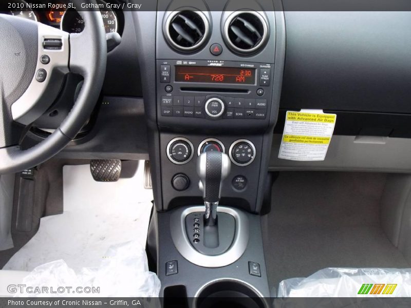 Gotham Gray / Gray 2010 Nissan Rogue SL