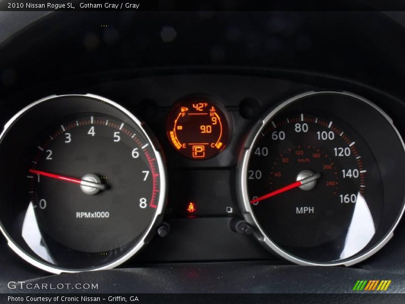 Gotham Gray / Gray 2010 Nissan Rogue SL