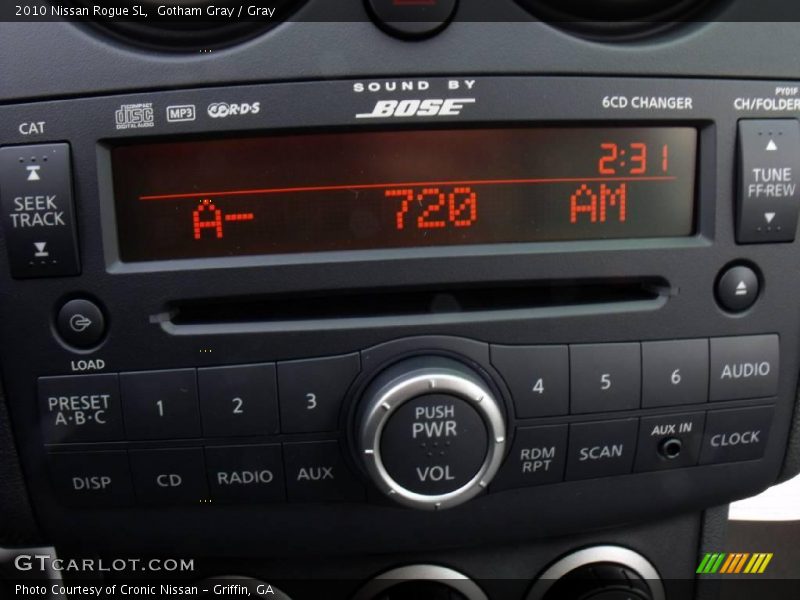 Gotham Gray / Gray 2010 Nissan Rogue SL