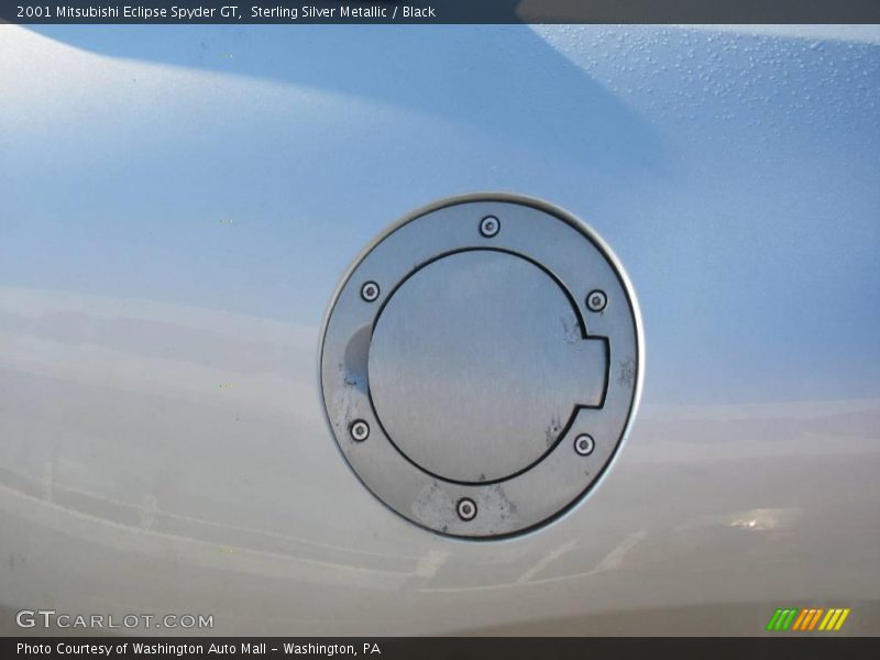 Sterling Silver Metallic / Black 2001 Mitsubishi Eclipse Spyder GT