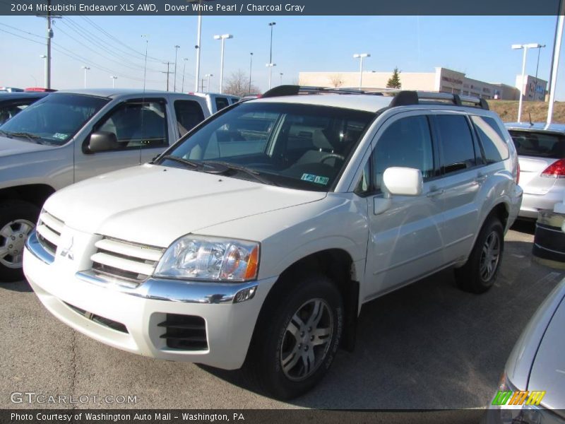Dover White Pearl / Charcoal Gray 2004 Mitsubishi Endeavor XLS AWD