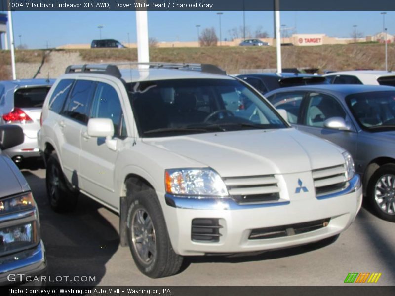Dover White Pearl / Charcoal Gray 2004 Mitsubishi Endeavor XLS AWD