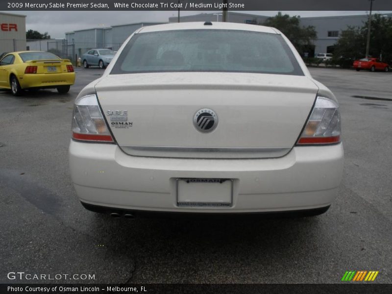 White Chocolate Tri Coat / Medium Light Stone 2009 Mercury Sable Premier Sedan