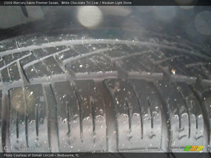 White Chocolate Tri Coat / Medium Light Stone 2009 Mercury Sable Premier Sedan